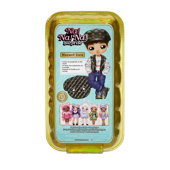 NEW Na! Na! Na! Surprise Maxwell Dane Doll Glam Series Puppy Dog Pom Purse - Picture 2 of 5